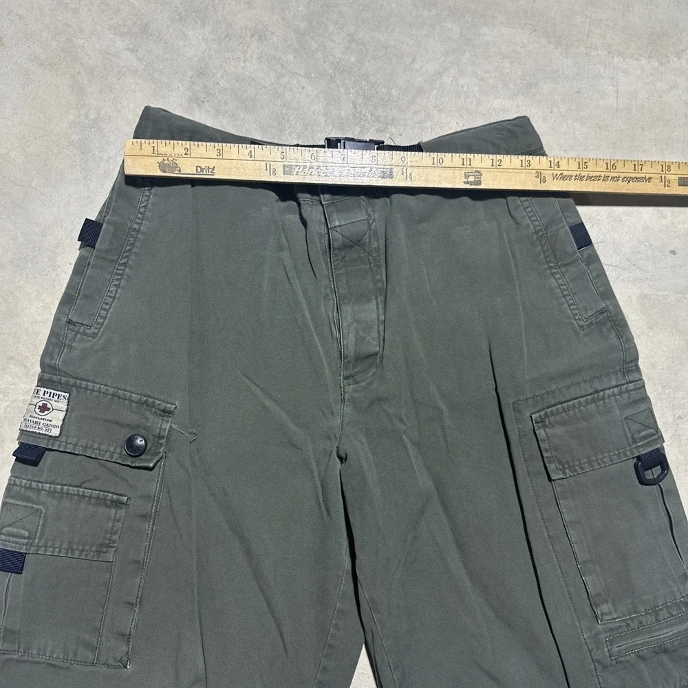 Vintage Y2K 1990s Lee Pipes Shorts SZ 16 (28x11